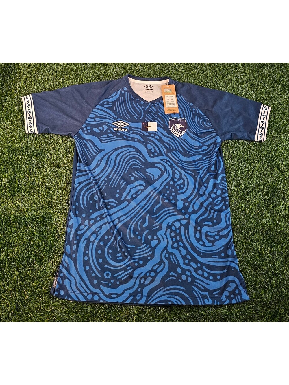 NWT Umbro C.D. Santa Clara 2024/25 Blue Official Jersey Size Medium